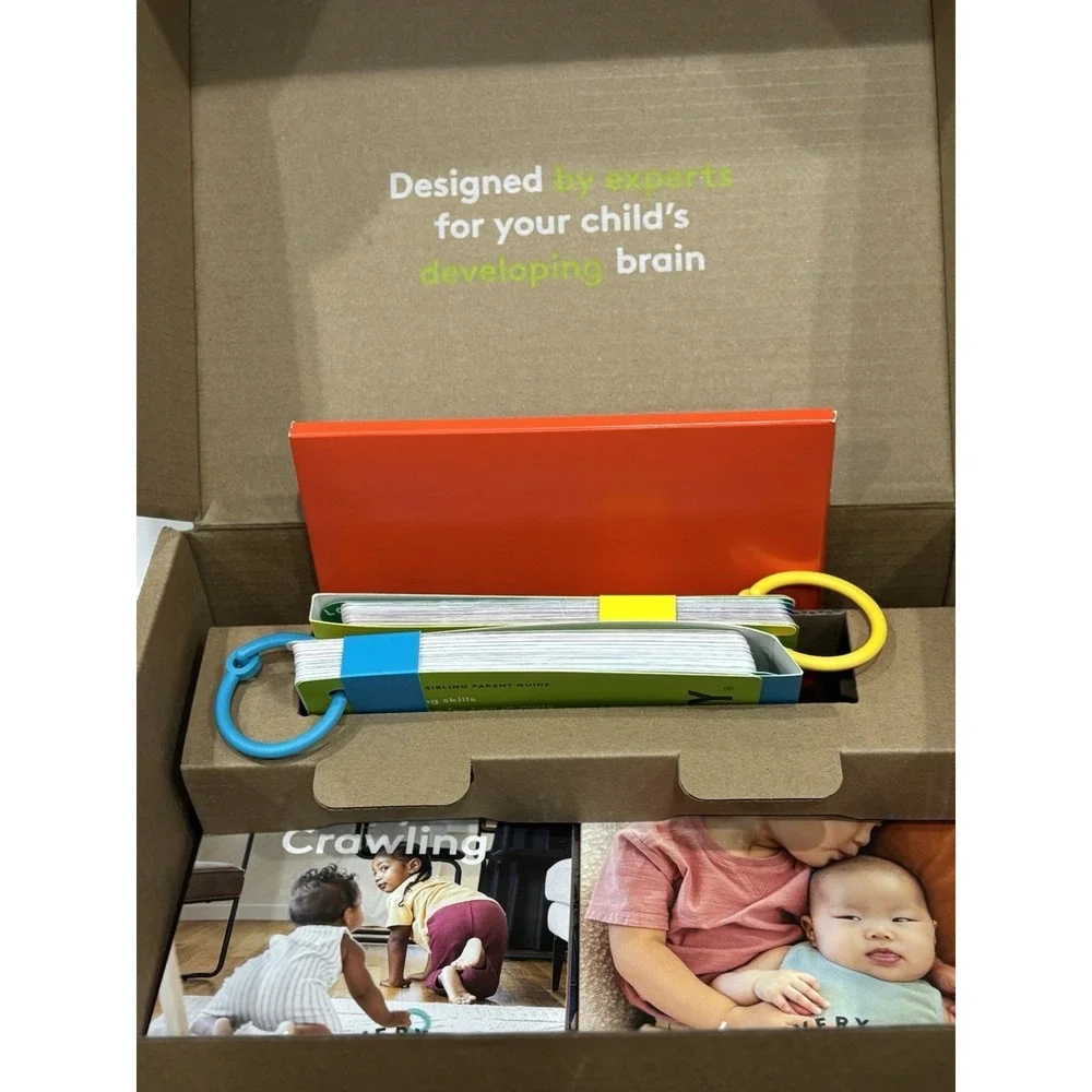 Lovevery Baby Development Flash Cards Parent Guides Complete Box Learning Set